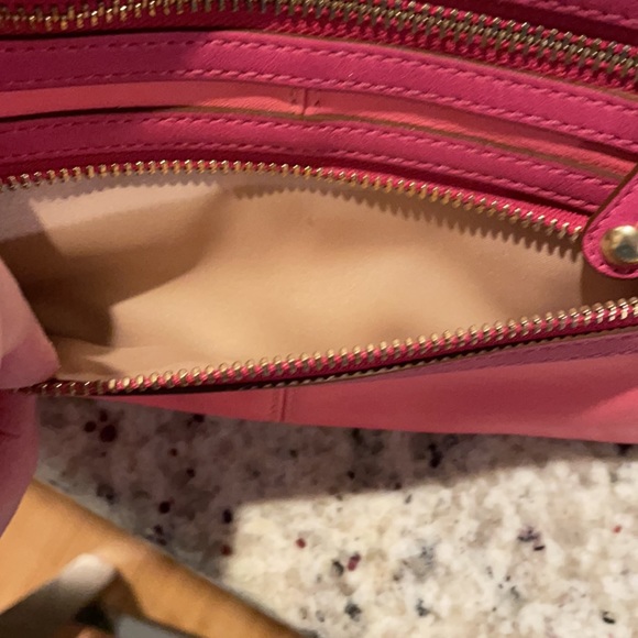 Coach wristlet. Pink and magenta. Gently used. - Picture 3 of 7